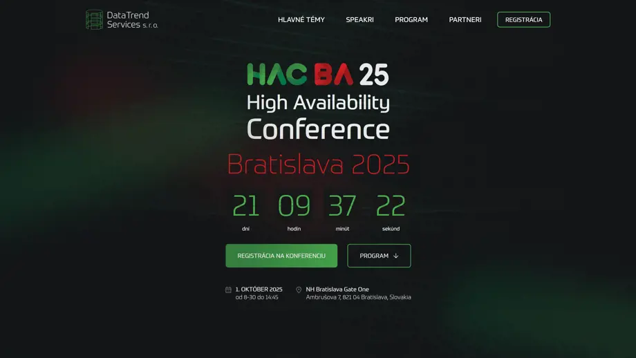 High Availability Conference